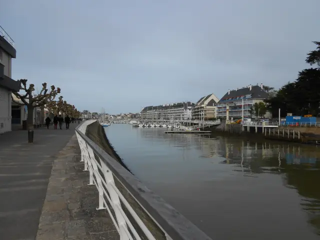 Le Pouliguen, côté quai