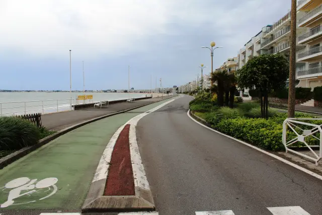 Le remblai, la promenade du front de mer